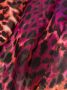 Roberto Cavalli Sjaal met luipaardprint Roze - Thumbnail 3