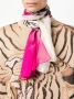 Roberto Cavalli Sjaal met luipaardprint Roze - Thumbnail 2
