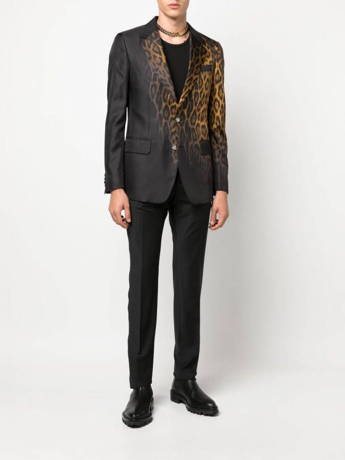 Roberto Cavalli Skinny pantalon Zwart