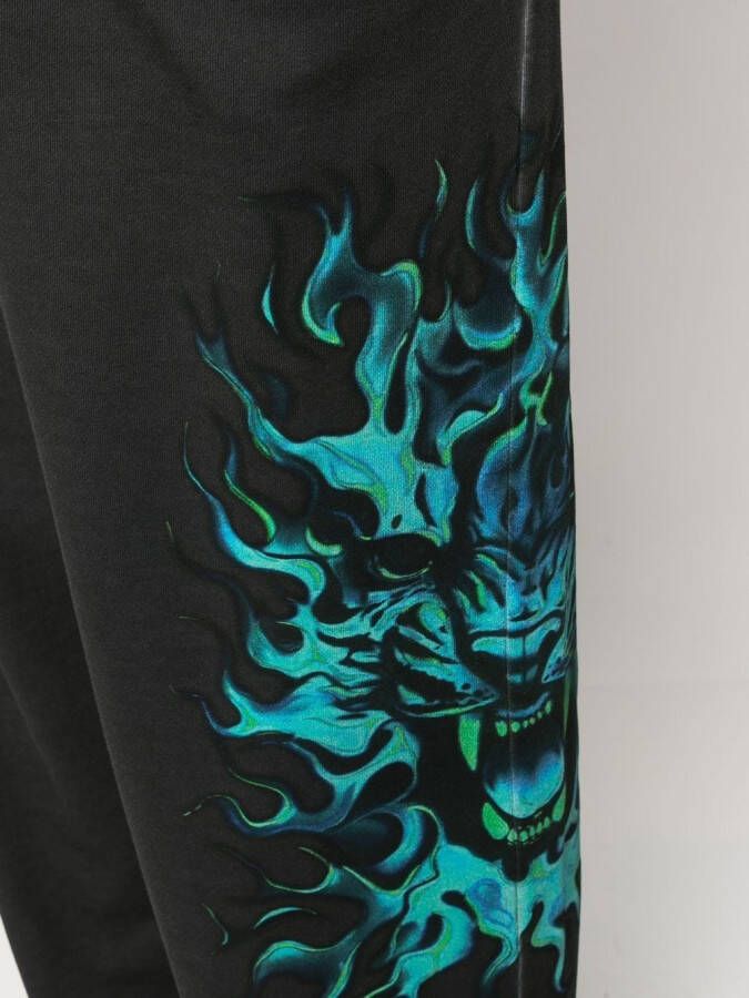 Roberto Cavalli Straight broek Zwart