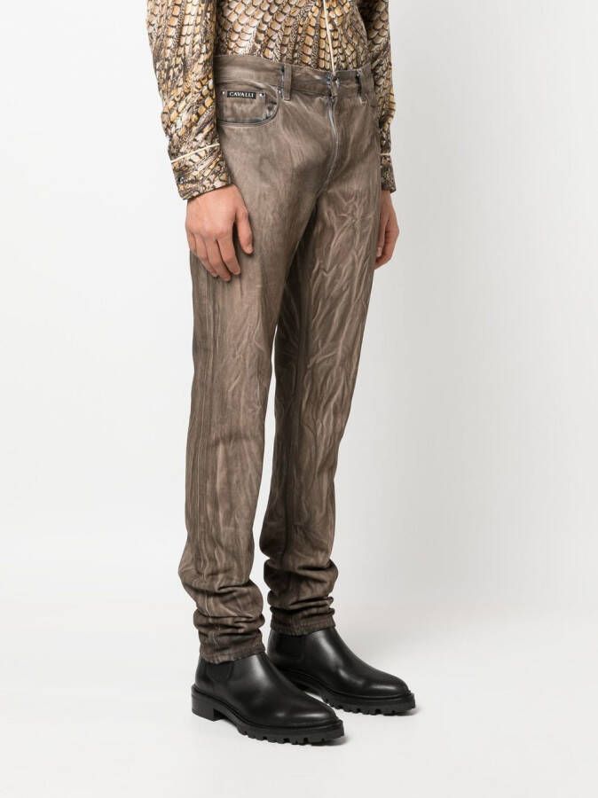 Roberto Cavalli Straight jeans Beige