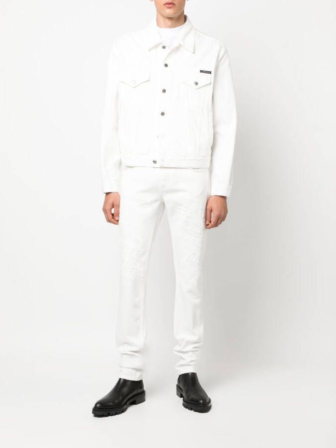 Roberto Cavalli Straight jeans Wit