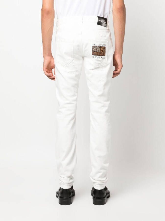 Roberto Cavalli Straight jeans Wit