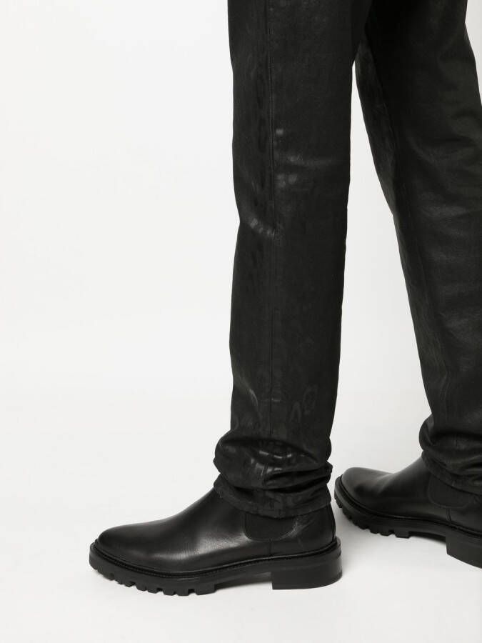 Roberto Cavalli Straight jeans Zwart