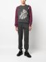 Roberto Cavalli Sweater met grafische print Grijs - Thumbnail 2
