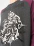 Roberto Cavalli Sweater met grafische print Grijs - Thumbnail 5