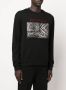 Roberto Cavalli Sweater met logoprint Zwart - Thumbnail 3