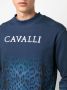 Roberto Cavalli Sweater met luipaardprint Blauw - Thumbnail 5