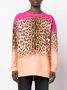 Roberto Cavalli Sweater met luipaardprint Oranje - Thumbnail 3