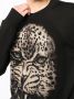Roberto Cavalli Sweater met luipaardprint Zwart - Thumbnail 5