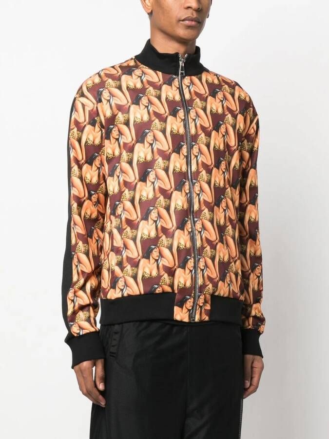 Roberto Cavalli Sweater met print Rood
