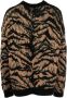 Roberto Cavalli Sweater met tijgerprint Oranje - Thumbnail 2