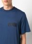 Roberto Cavalli T-shirt met geborduurd logo Blauw - Thumbnail 5