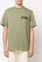 Roberto Cavalli T-shirt met geborduurd logo Groen - Thumbnail 3