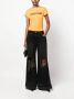 Roberto Cavalli T-shirt met geborduurd logo Oranje - Thumbnail 2