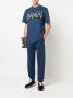 Roberto Cavalli T-shirt met logoprint Blauw - Thumbnail 2