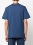 Roberto Cavalli T-shirt met logoprint Blauw - Thumbnail 4
