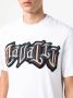 Roberto Cavalli T-shirt met logoprint Wit - Thumbnail 5