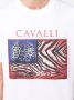 Roberto Cavalli T-shirt met logoprint Wit - Thumbnail 5