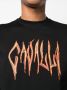 Roberto Cavalli T-shirt met logoprint Zwart - Thumbnail 5