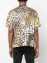 Roberto Cavalli T-shirt met luipaardprint Beige - Thumbnail 4