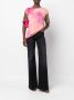 Roberto Cavalli T-shirt met luipaardprint Roze - Thumbnail 2