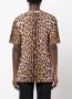 Roberto Cavalli T-shirt met luipaardprint Roze - Thumbnail 4