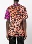 Roberto Cavalli T-shirt met luipaardprint Roze - Thumbnail 4