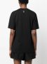 Roberto Cavalli T-shirt met patch Zwart - Thumbnail 4