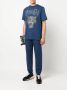Roberto Cavalli T-shirt met print Blauw - Thumbnail 2