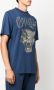 Roberto Cavalli T-shirt met print Blauw - Thumbnail 3