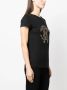 Roberto Cavalli T-shirt met slangenprint Zwart - Thumbnail 3
