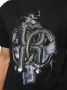 Roberto Cavalli T-shirt met slangenprint Zwart - Thumbnail 5