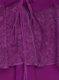 Roberto Cavalli tiered lace up dress Roze - Thumbnail 5