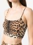 Roberto Cavalli Top met luipaardprint Beige - Thumbnail 5