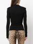 Roberto Cavalli Top met V-hals Zwart - Thumbnail 4