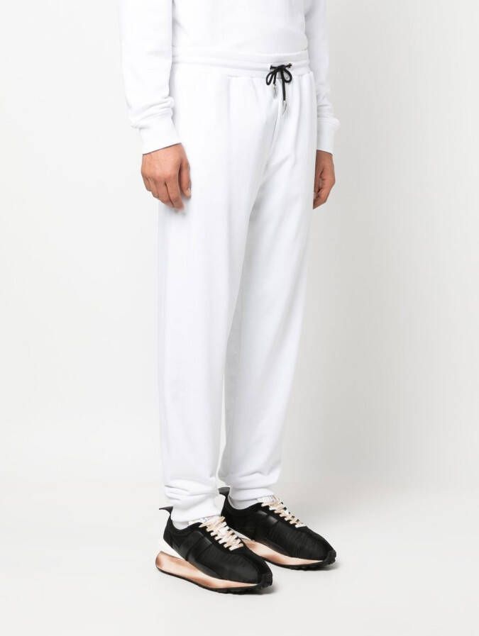 Roberto Cavalli Trainingsbroek met logoprint Wit