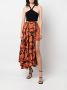 Roberto Cavalli Zijden blouse Oranje - Thumbnail 2