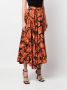 Roberto Cavalli Zijden blouse Oranje - Thumbnail 3