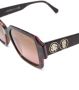 Roberto Cavalli Zonnebril met oversized montuur Bruin - Thumbnail 2
