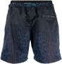 Roberto Cavalli Zwembroek met luipaardprint Blauw - Thumbnail 2