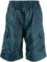 Roberto Cavalli Zwembroek met print Blauw - Thumbnail 2
