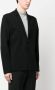 Roberto Collina Blazer met enkele rij knopen Zwart - Thumbnail 3