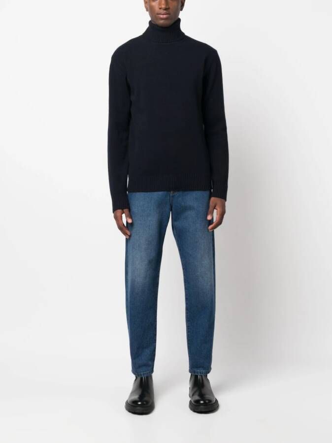 Roberto Collina Coltrui van merinowol Blauw
