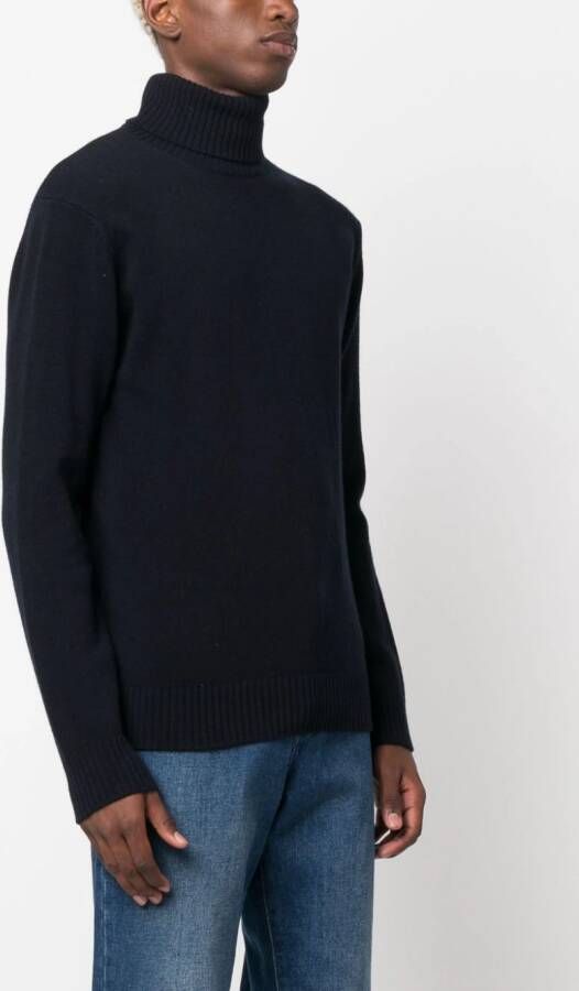Roberto Collina Coltrui van merinowol Blauw