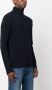 Roberto Collina Coltrui van merinowol Blauw - Thumbnail 3