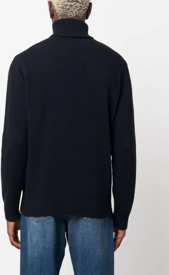 Roberto Collina Coltrui van merinowol Blauw
