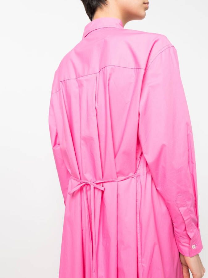 Roberto Collina Katoenen blousejurk Roze
