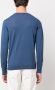 Roberto Collina Trui met ronde hals Blauw - Thumbnail 4