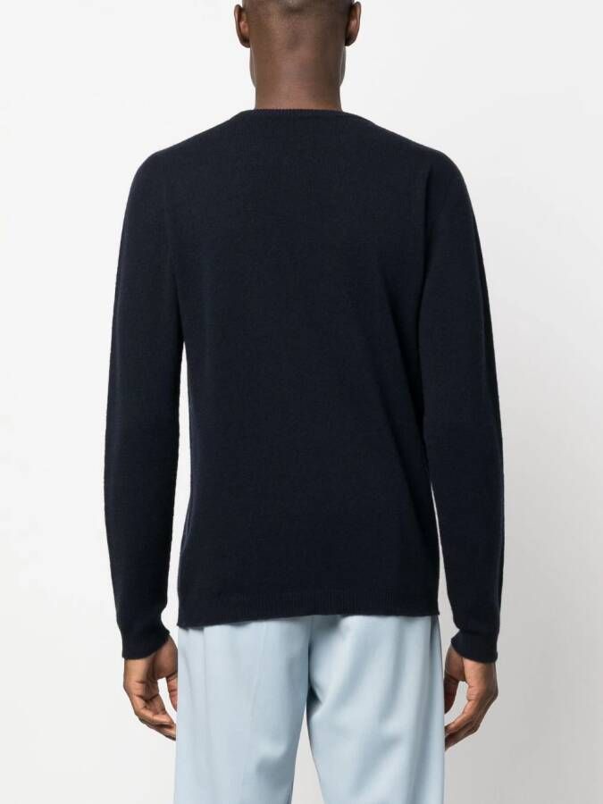 Roberto Collina Fijngebreide sweater Blauw